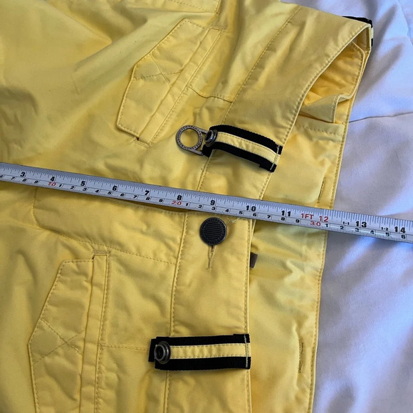 BONFIRE Snowboard pants. Yellow, size small - Picture 12 of 13
